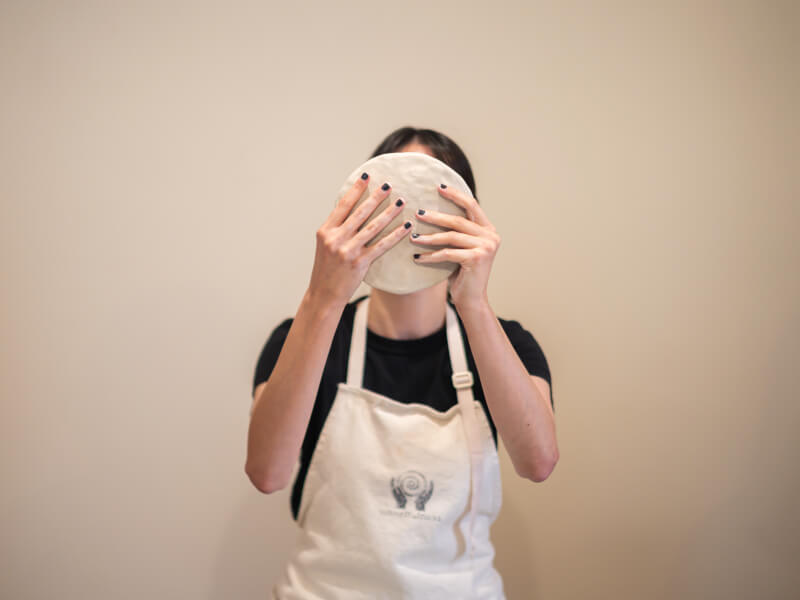 Hand built pottery